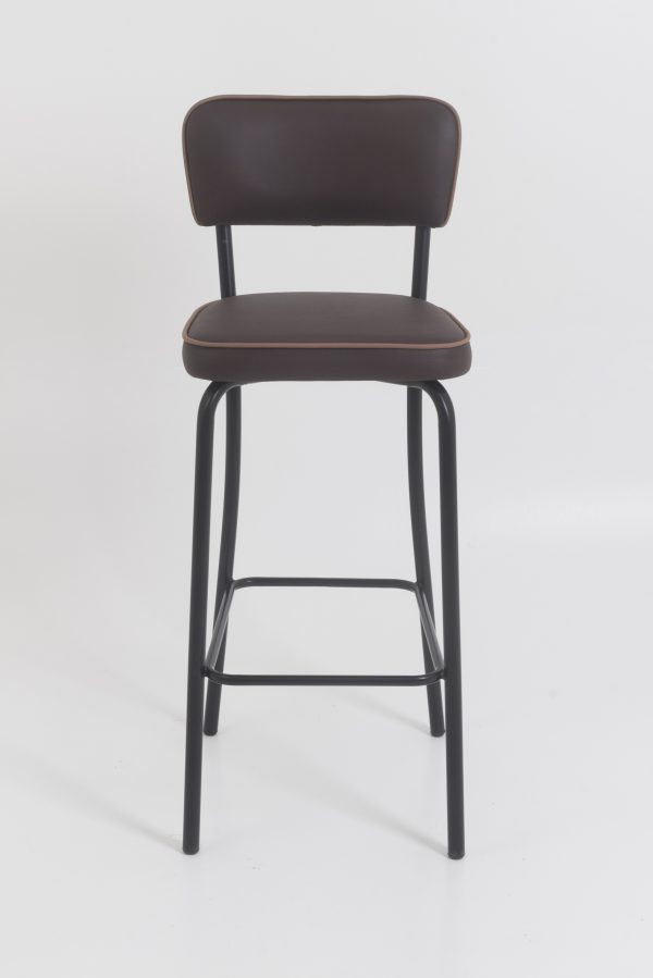 Banqueta Alta Retro - Estofada